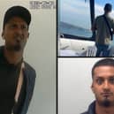 Drugs line boss Shazad Miah is arrested at Luton Airport.