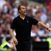 West Ham boss Julen Lopetegui.