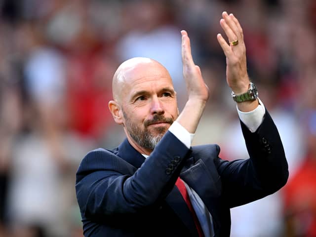 Manchester United boss Erik ten Hag.