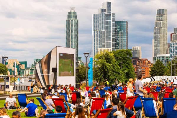 Watch the Paralympics at Battersea Power Station