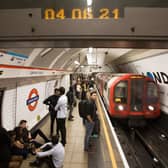 The Victoria line was suspended this morning due to a casualty on the tracks
