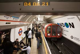 The Victoria line was suspended this morning due to a casualty on the tracks