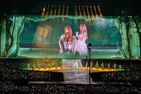 There are questions over police protection for Taylor Swift, who was joined at Wembley by stars including Florence Welch, during her Eras Tour dates in London