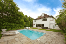 The property affords easy access to amenities in Mill Hill, with plenty of green spaces nearby