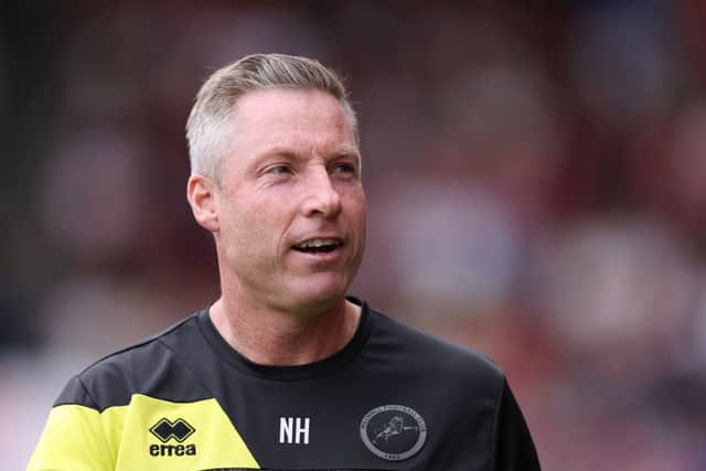 Neil Harris wants more forward options.