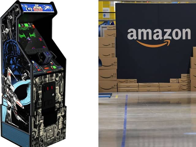 Star Wars arcade machine is on offer in Amazon's Gaming Week deals. Photo: Amazon/ Getty Images
