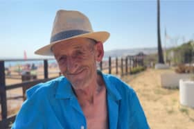 Paul Spiers, who was denied a crowdfunded trip by his employer, enjoys a free holiday to Portugal.
