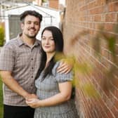 Ross Watson alongside his wife Annika.