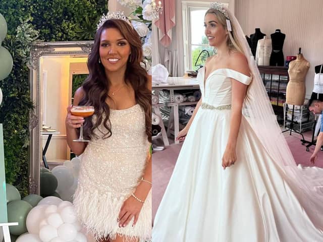 Lindsay Slater went ahead with a £35k wedding without a groom after her fiancé cheated.
