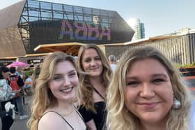 Dancing Queens at ABBA Voyage in London 