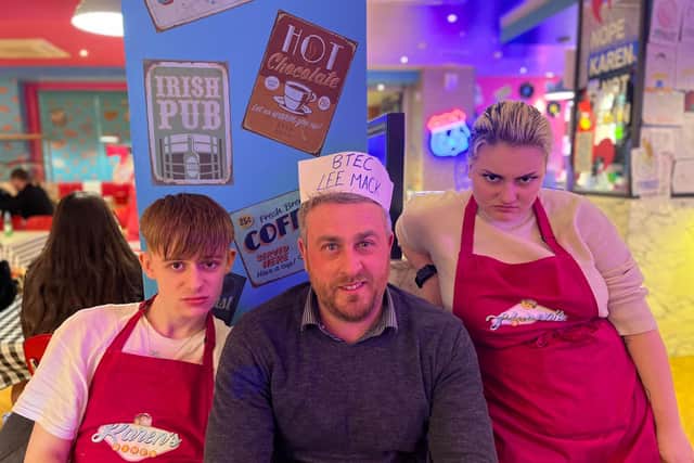 Karen's diner staff