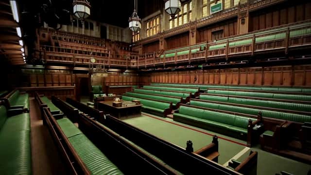 Chamber of the House of Commons, London