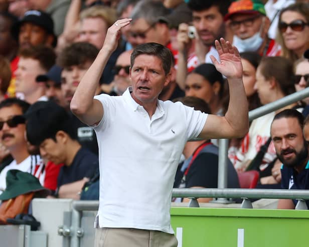 Crystal Palace boss Oliver Glasner.