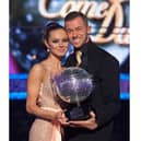 Artem Chigvintsev after winning Strictly Come Dancing in 2010 with Kara Tointon 