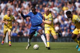 Will Hughes in action against Chelsea.