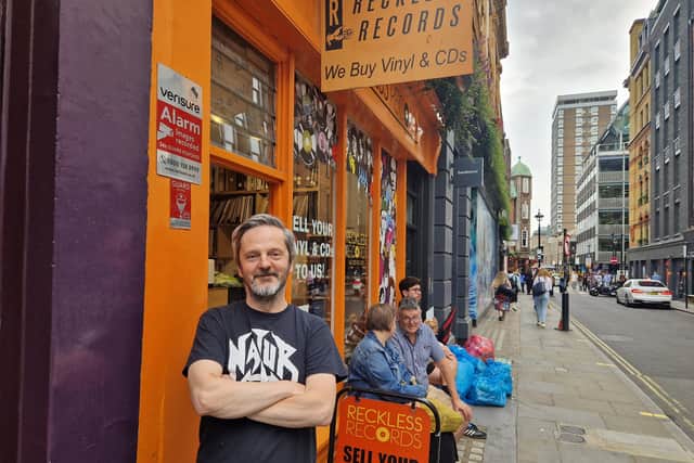 Alan Hake, employee at Reckless Records