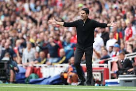 Arsenal manager Mikel Arteta.