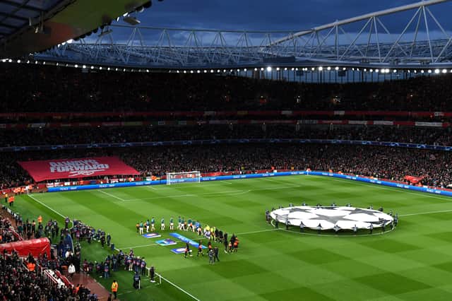 Arsenal play in the Champions League this season.