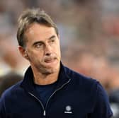 West Ham boss Julen Lopetegui.