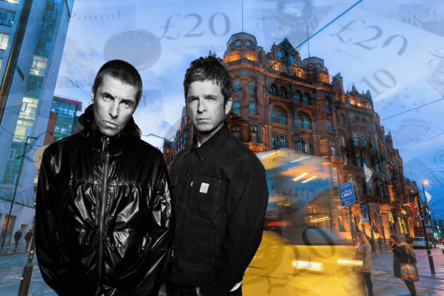 Oasis' reunion shows could net Manchester's local economy over £7 million across the five nights at Heaton Park - an economic bump Cardiff, London and Edinburgh should also anticipate.