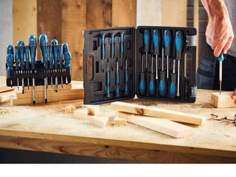 Tool sets are among the bargains that will be up for grabs in the middle aisle on Sunday