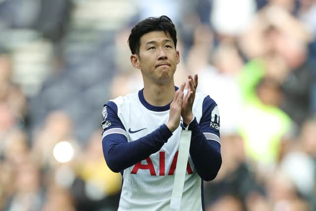 Spurs will wait anxiously over the fitness of club captain Son Heung Min