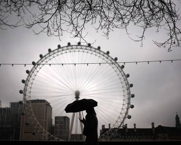 Temperatures are expected to drop in London this week