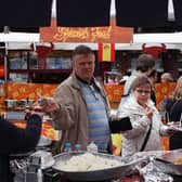 Foodies in Camden Market