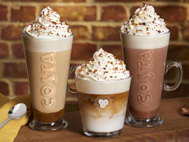Costa Coffee launches full autumn menu (Photo: Costa Coffee)