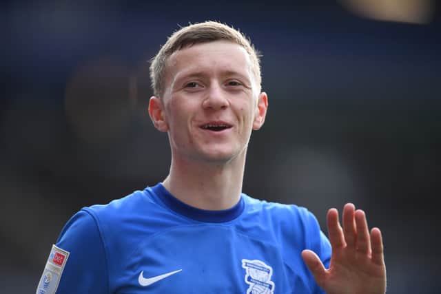 Jay Stansfield is enjoying playing alongside Alfie May at Birmingham City.