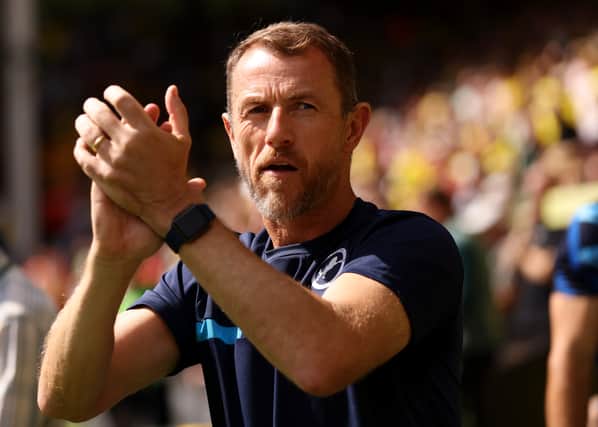 Former Millwall boss Gary Rowett.