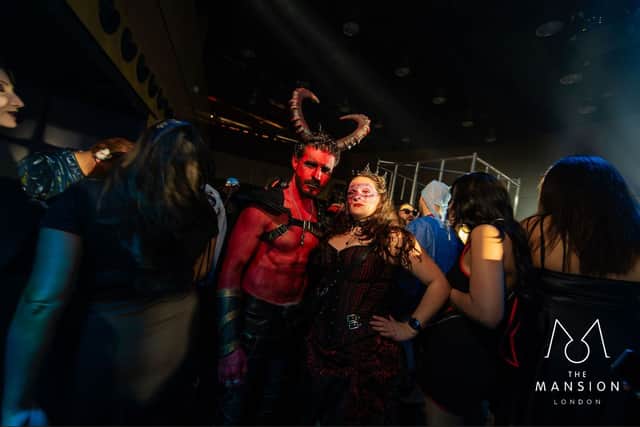 Expect cage dancers, dancefloors and epic costumes at The Mansion