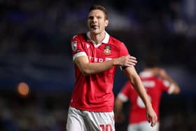 Wrexham striker Paul Mullin.
