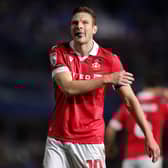 Wrexham striker Paul Mullin.