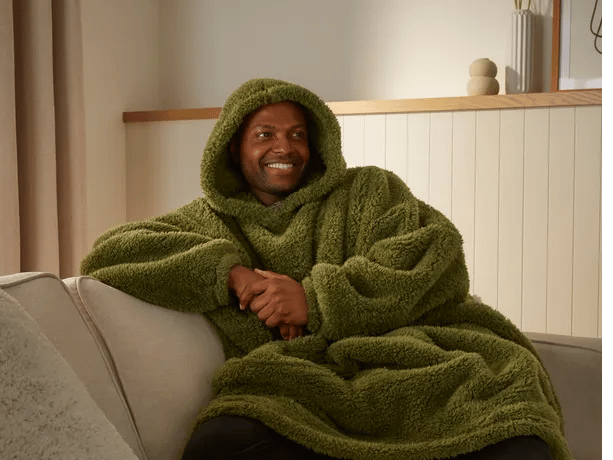 Teddy Oversized Blanket Hoodie, £16