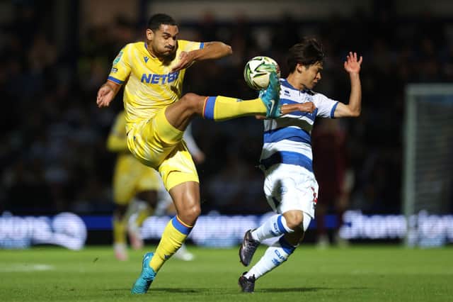 Maxence Lacroix kicks down Koki Saiko as QPR struggle against Crystal Palace