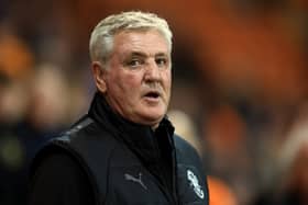 Blackpool boss Steve Bruce.