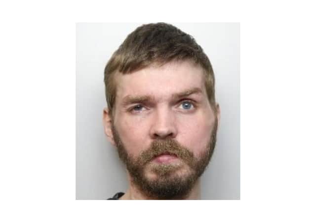 Stones, of Burgoyne Road, Sheffield, pleaded guilty to affray, threatening a person with an offensive weapon, sending a communication or article of an indecent or offensive nature and two counts of assault by beating of an emergency worker