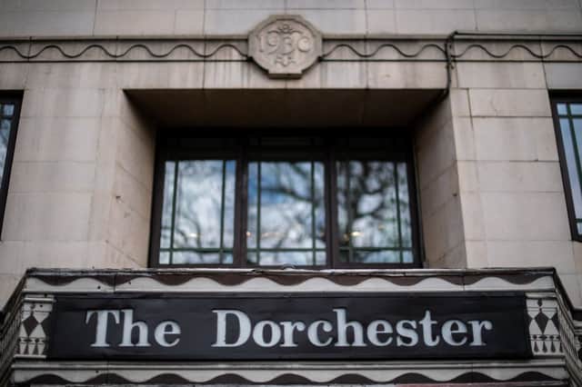 The Dorchester has been named one of the world's most luxurious hotels