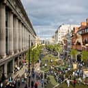 Image of what a pedestrianised Oxford Street would look like