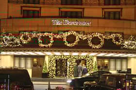 The Dorchester Hotel, Park Lane at Christmas