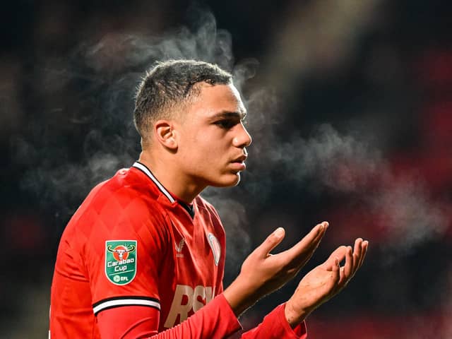 Miles Leaburn is nearing a return to first team Charlton action.