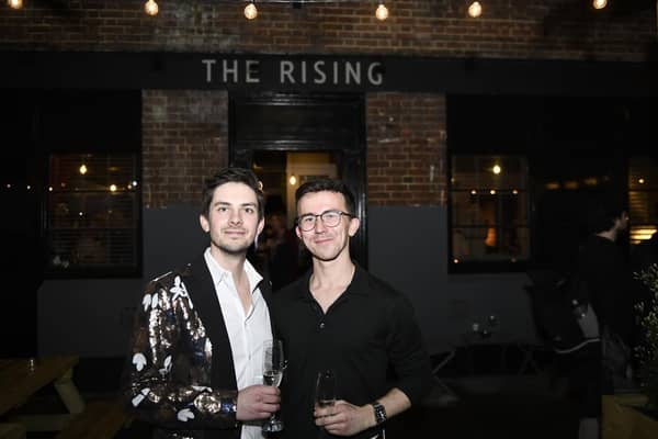 Business partners Simon Burke (left) and Piers Greenlees (right),