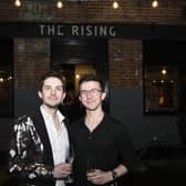 Business partners Simon Burke (left) and Piers Greenlees (right),