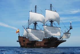 The Galeon Andalucía will be docked at St Katherine Docks from Sept 23 to Oct 6