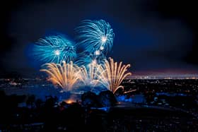 Alexandra Palace fireworks display