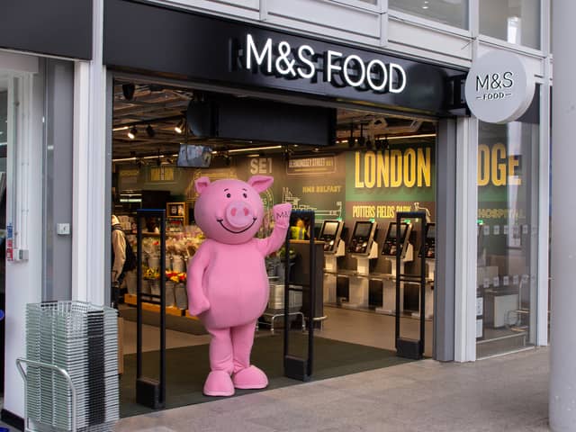 There was a special appearance from Mr Percy Pig himself on opening day