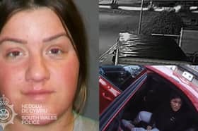 Savannah Roberts knocks down a cyclist who lost a leg as a result of the collision.