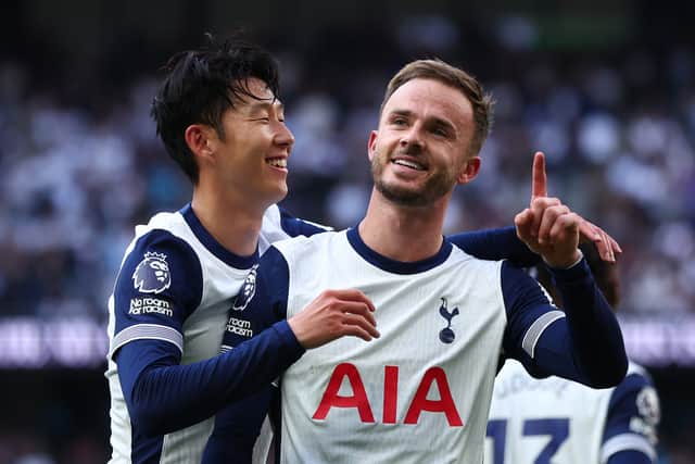 Tottenham Hotspur midfielder James Maddison.