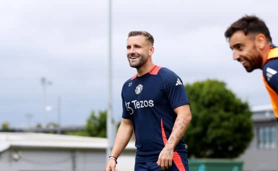 Luke Shaw has not featured for Manchester United since February